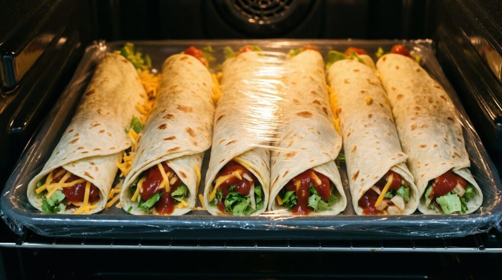 - Энчиладас с сыром и курицей: подробный рецепт с соусом - иллюстрация