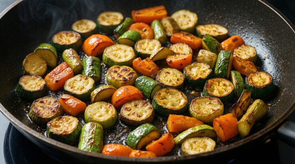 - Фахитас с овощами и мясом: быстрое блюдо для семейного ужина - иллюстрация